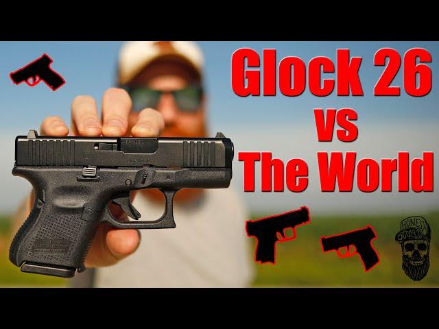 Glock 26 Vs The World: G26 vs M&P P365 G43X Shield Plus FNS 9C & Canik Elite SC