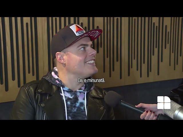 Marc Martel short interview to PUBLIKA TV in Moldova