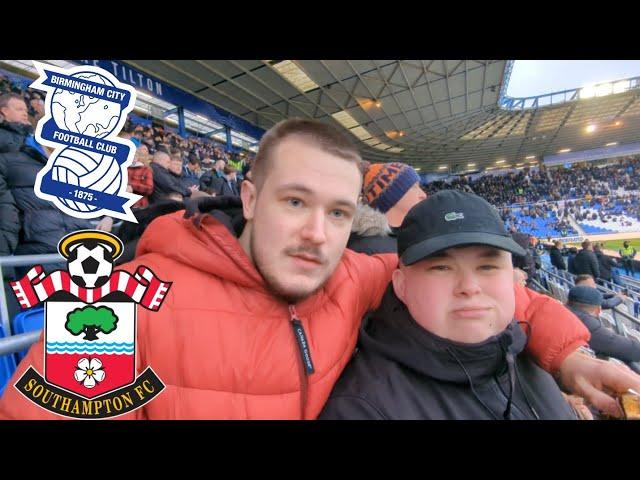 Saints Away End Limbs  | Birmingham City 3-4 Southampton | Che Adams Scores On Return To Blues |