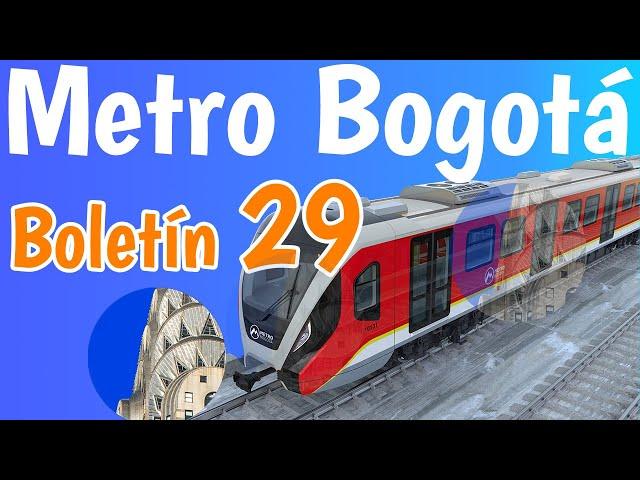 Metro de Bogotá Boletín 29