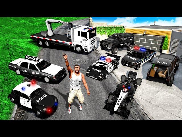 Collecting NEW Police Cars in GTA 5!