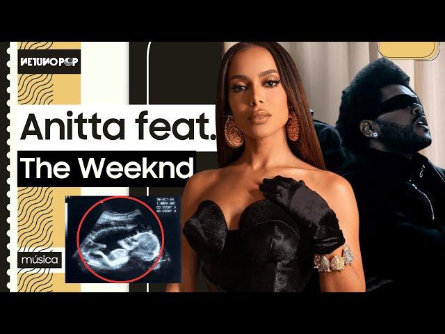 Anitta feat. The Weeknd | Cantora grávida e ultrassom macabro divulgam nova música São Paulo