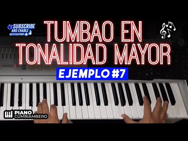 Como tocar tumbaos en cumbia facil y rapido. PIANO CUMBIAMBERO #7