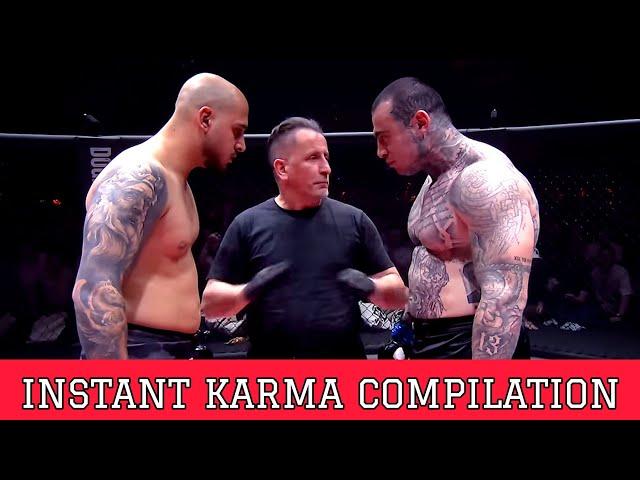 INSTANT KARMA NEW COMPILATION 2024 ▶ THE ARROGANT FIGHTERS ARE FAILING - Satisfying Video HD