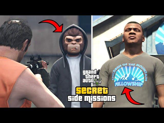 GTA 5 - Secret Side Missions! (TOP 5)