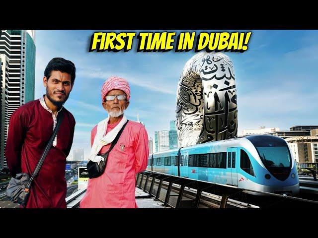 Dubai Through Villagers' Eyes - First Impressions Vlog! Tribal People Try