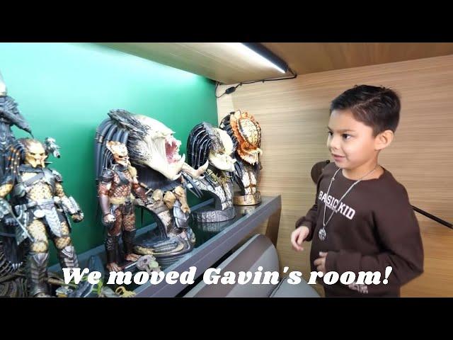 We moved Gavin's room! | Part 2 of 4