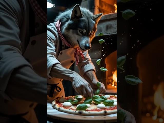 شاهد حيوانات تطهو باستعمال الذكاء الاصطناعي animals can cook #aianimation #aigenerated #cat