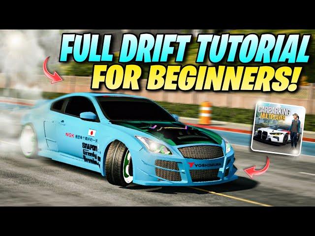 How to Drift in Car Parking Multiplayer! Full Beginners Tutorial! Android & IOS