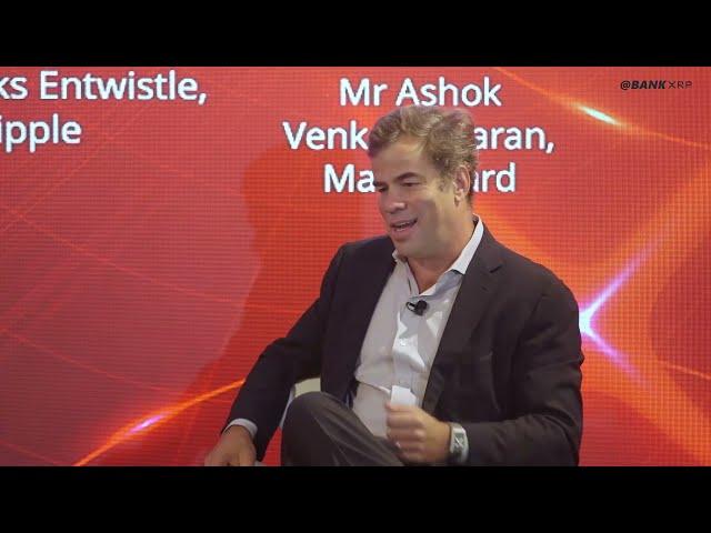 Ripple Brooks Entwistle and Ashok Venkateswaran VP of Mastercard