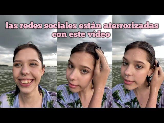 El perturbador video de una mujer rusa en el mar que está aterrorizando las redes