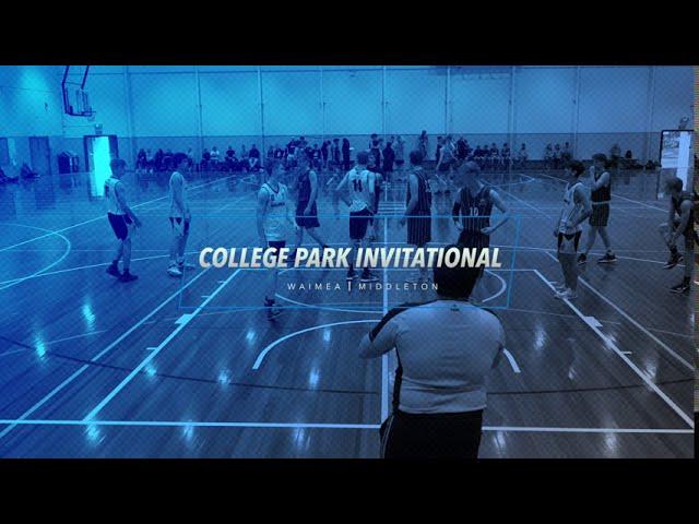 WAIMEA V MIDDLETON College Park Invitational Basketball Tournament. Full Game (6) Day 2 Pool Play