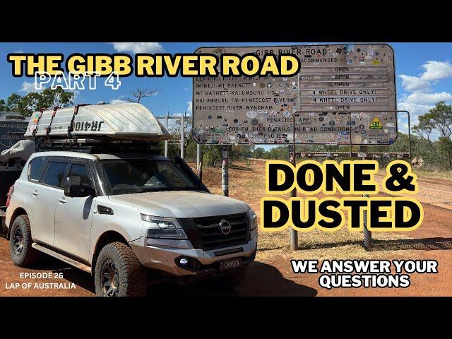 The Gibb River Road – Part 4 | Q & A |Tunnel Creek | Travelling Australia | Y62 Patrol