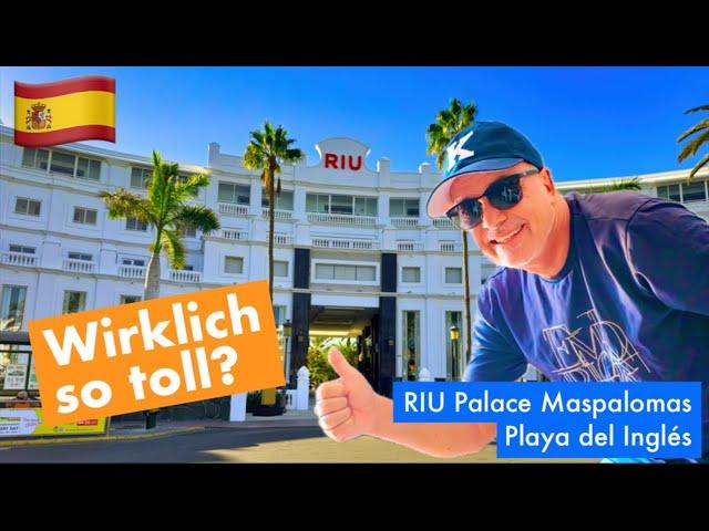 GRAN CANARIA | Ich war im weißen Palast an den Dünen | RIU Palace Maspalomas