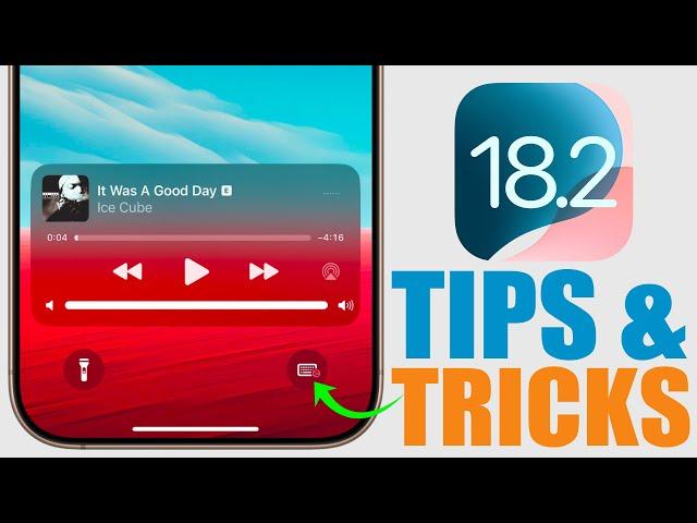 iOS 18.2 - New TIPS & TRICKS for iPhone Users !