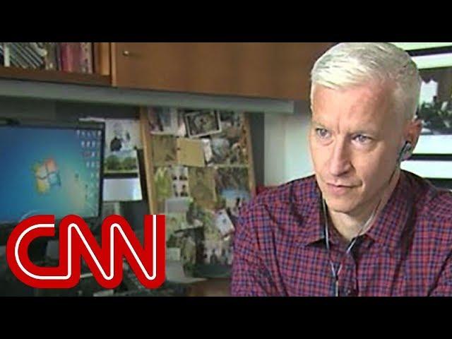 Anderson Cooper tries a schizophrenia simulator