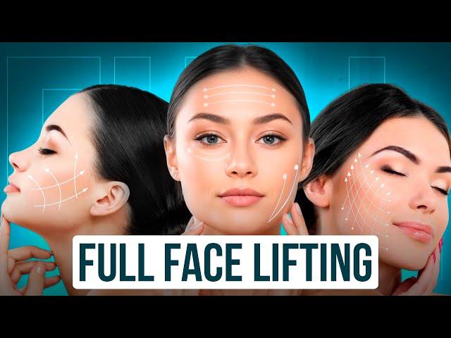 FACE LIFTING - ПОДТЯЖКА ЛИЦА - YUZ TORTTIRISH #uzbekistan