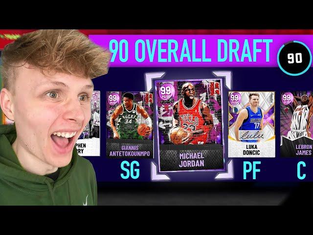 We Got The IMPOSSIBLE 90 Overall Draft..!!