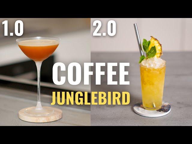 Levelling Up The COFFEE JUNGLEBIRD: My First Ever YouTube Coffee Cocktail Revisited 