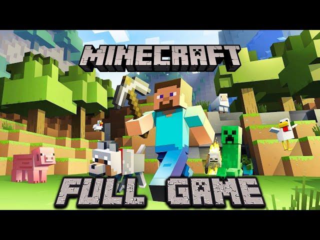 MINECRAFT Gameplay Walkthrough FULL GAME (4K 60FPS) No Commentary