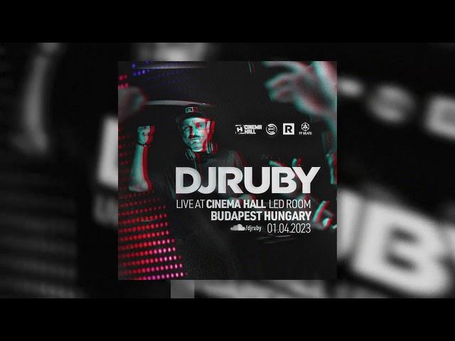 DJ Ruby Live at Cinema Hall Led Room, Budapest Hungary 01.04.23