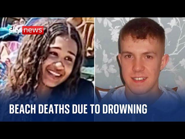 Bournemouth beach deaths due to drowning