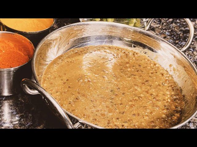 Vegan And Oil Free Dal Makhani. Healthy High Protein Punjabi Indian Lentil Recipe 