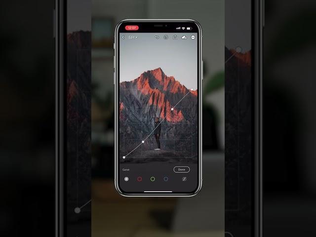 Tone Curve Lightroom Mobile Tutorial 