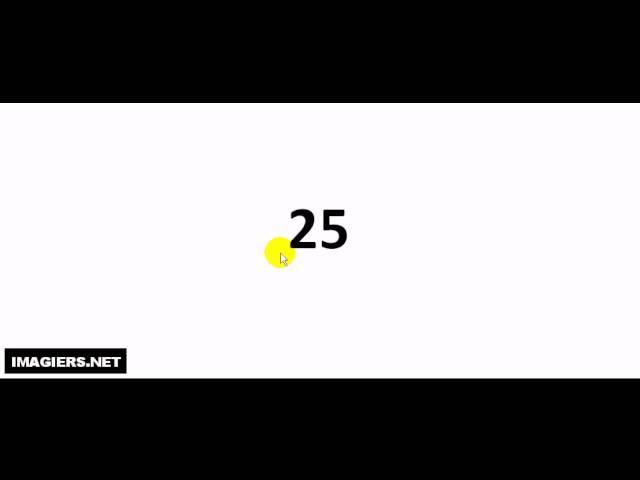 How to pronounce 25