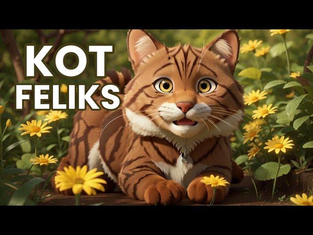 Kot Feliks | Bajka dla Dzieci | Do słuchania | Na Dobranoc | Bajki po Polsku |Opowiadania #audiobook