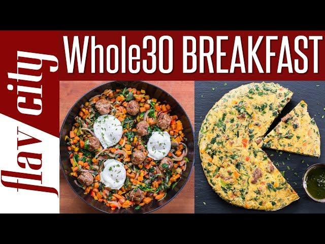 Whole 30 Breakfast Recipes That Rock - Breakfast Meal Prep For Whole30 Diet