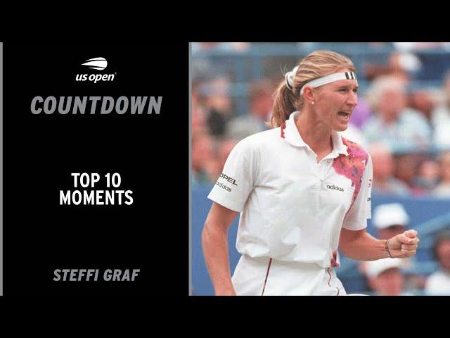 Steffi Graf | Top 10 Moments | US Open