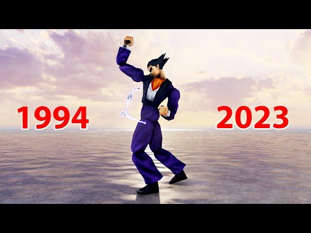 Evolution of Kazuya EWGF Combo (Tekken 1-8)