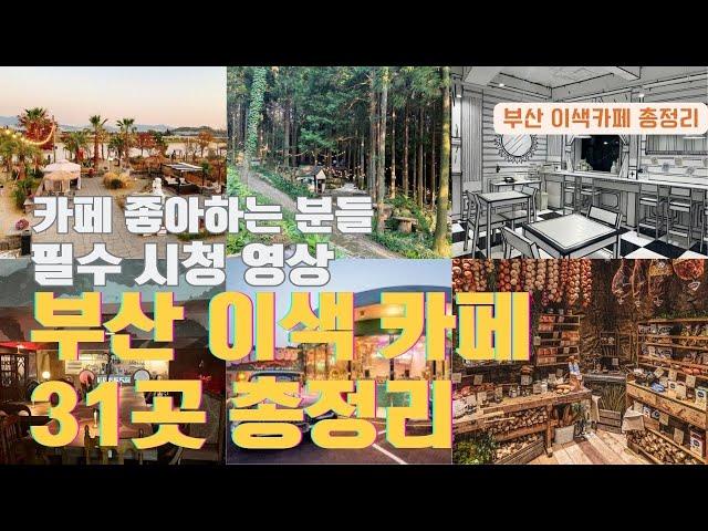 부산 이색 카페 31곳 총정리