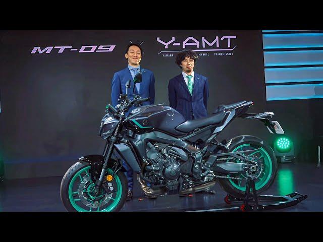 2025 NEW YAMAHA MT-09 Y-AMT INTRODUCED!! WITH SEMI-AUTOMATIC SYSTEM