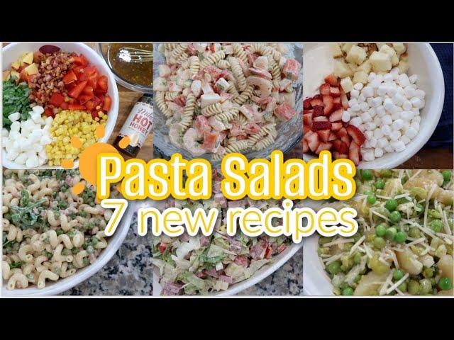 7 EASY Pasta Salad Recipes for Summer  Crowd-Pleasing Side Dishes for BBQs, Picnics & Potlucks!