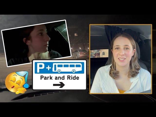 I live in my car! Trying my luck at the Park and Ride