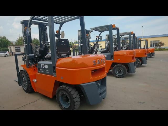 Diesel Forklift Truck 3 Ton with Isuzu Engine (CPCD30)