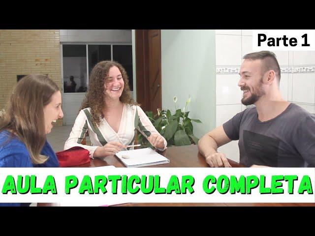 AULA PARTICULAR DE INGLÊS COMPLETA | Veja Como é Minha Aula Particular | Parte 1