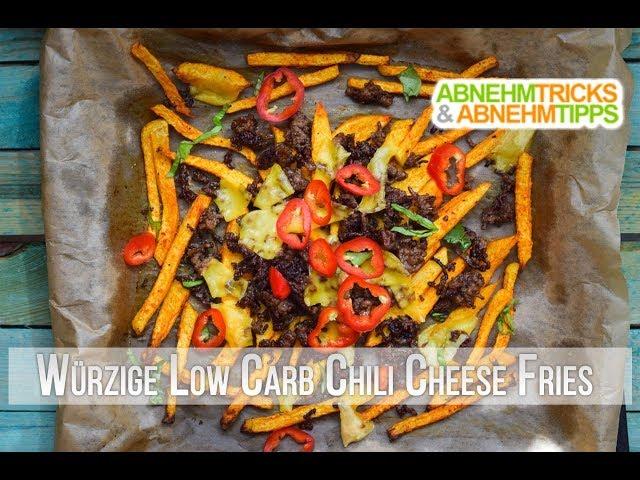 Low Carb Chili Cheese Fries Rezept / Kochvideo
