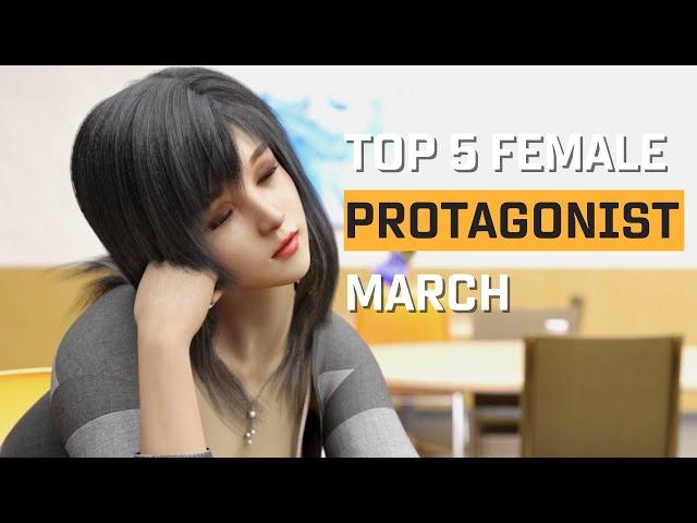 [March] Top 5  Female Protagonist Game (Android & Pc)