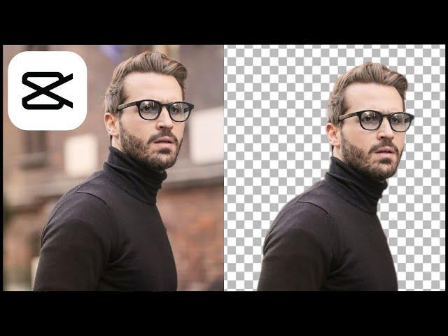 How to REMOVE Background in Any PHOTO using CapCut | CapCut Transparent Background