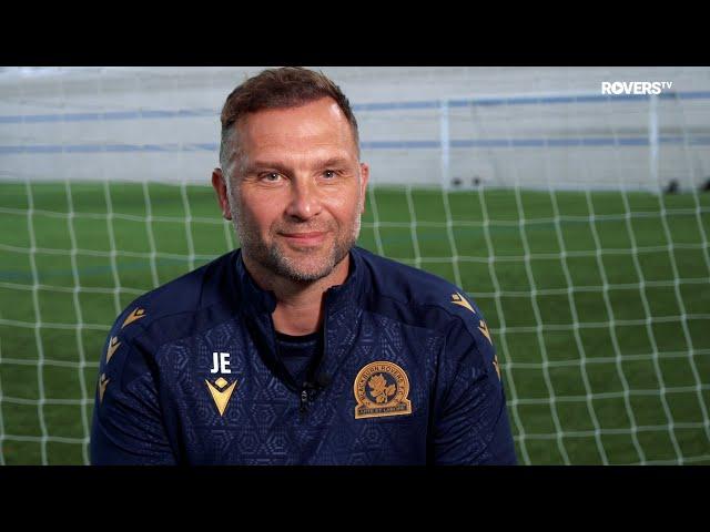 John Eustace's first interview of pre-season