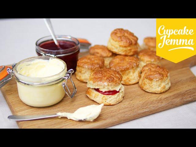 How to make perfect English Scones | Cupcake Jemma