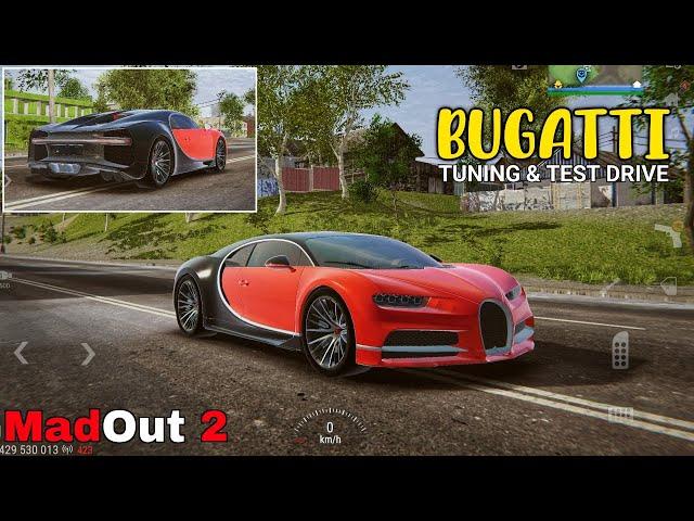 I Upgraded My Bugatti To Max Level & Did A Test Drive | Madout 2 Gameplay