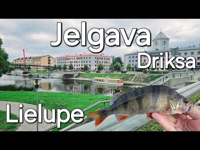 Jelgava, iespēja pavadīt laiku makšķerējot.