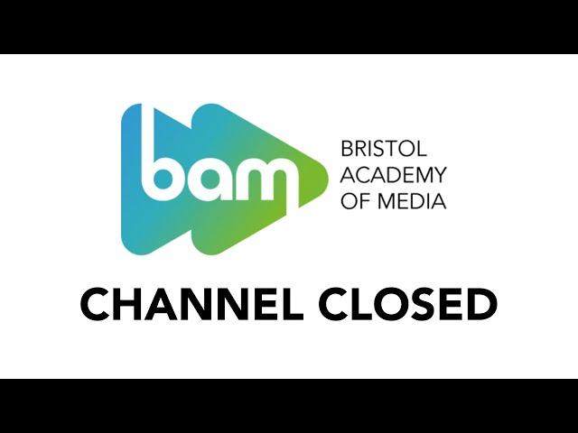 We have a new channel! SGS Media is now BAM - Bristol Academy of Media!