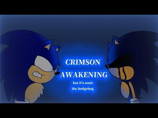 crimson awakening but it's sonic the hedgehog