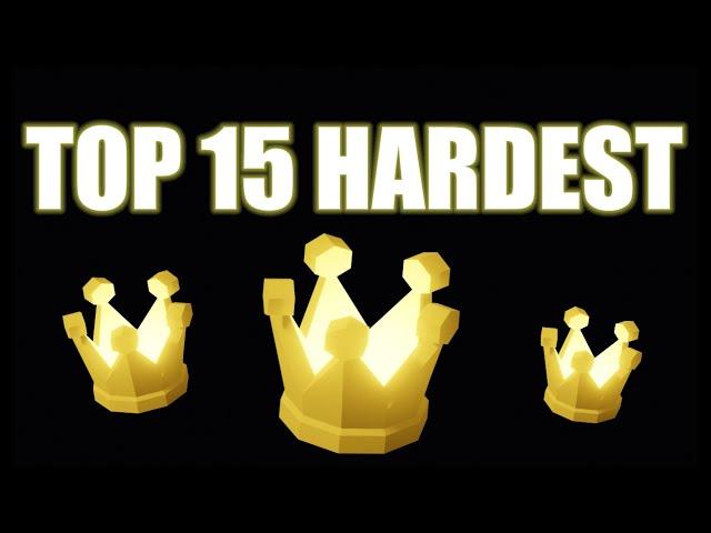 Rolling Sky - Top 15 HARDEST CROWNS EVER !