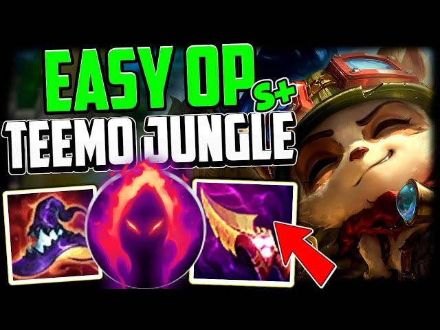 TEEMO JUNGLE META IS HERE TO STAY (Best Build/Runes) How to Play Teemo Jungle & Carry Low Elo S14